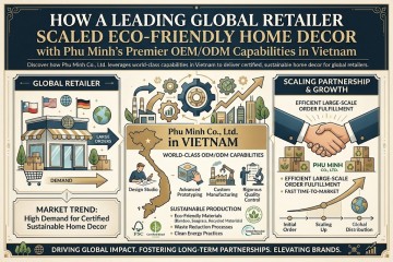 How a Leading Global Retailer Scaled Eco-Friendly Home Decor with the Premier OEM/ODM Capabilities of Phu Minh in Vietnam